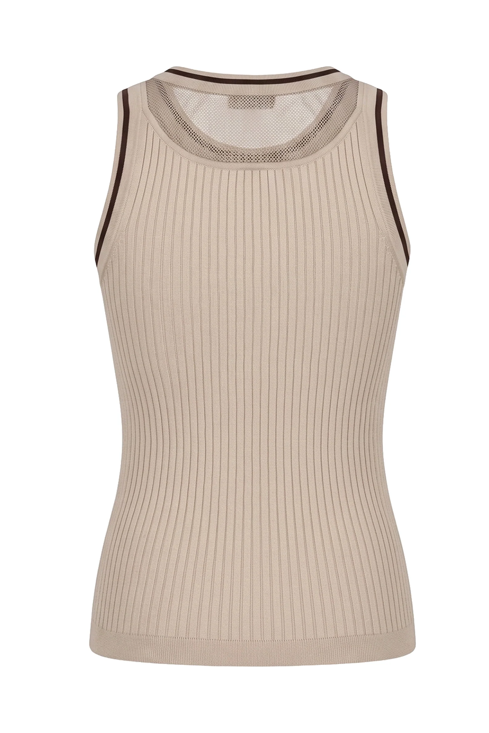 Gio Mixed-Stitch Rib Sweater Top - Image 5