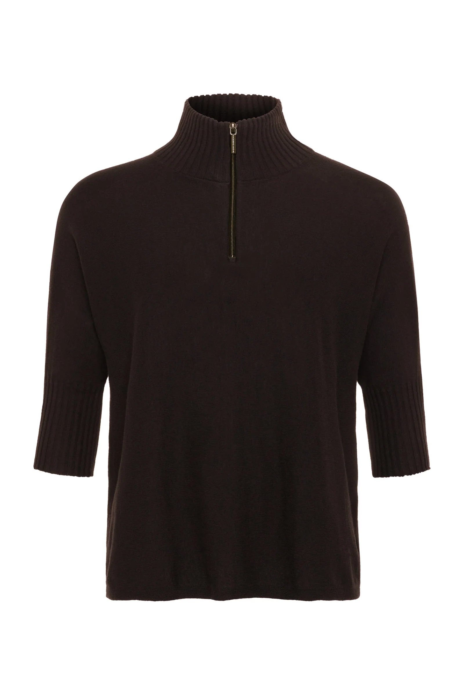 Lucely 1/4 Zip Elbowsleeve Mock Neck Sweater - Image 11