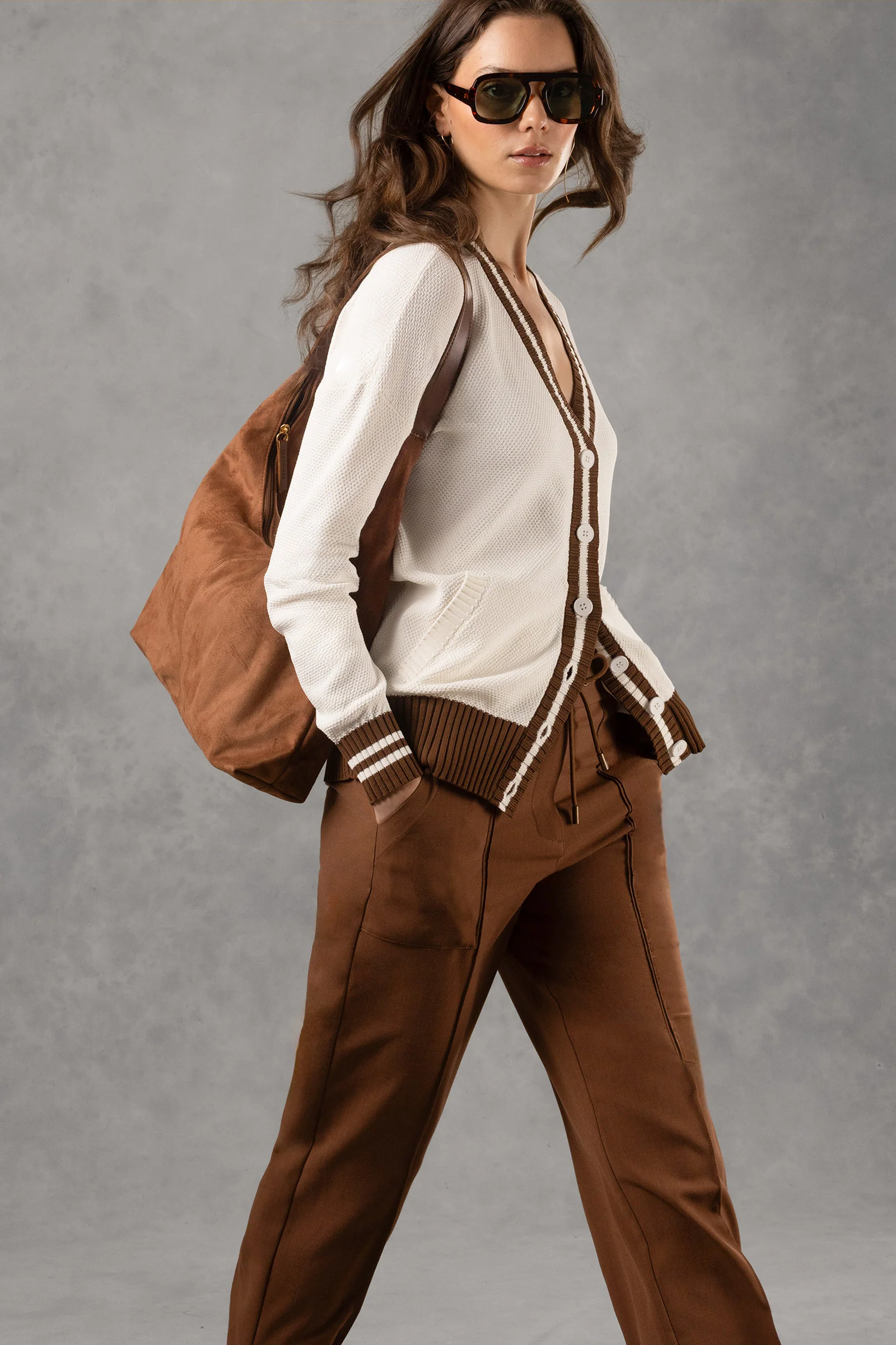 Noria Fluid Woven Pant with Fly-Front & Drawcord - Image 6