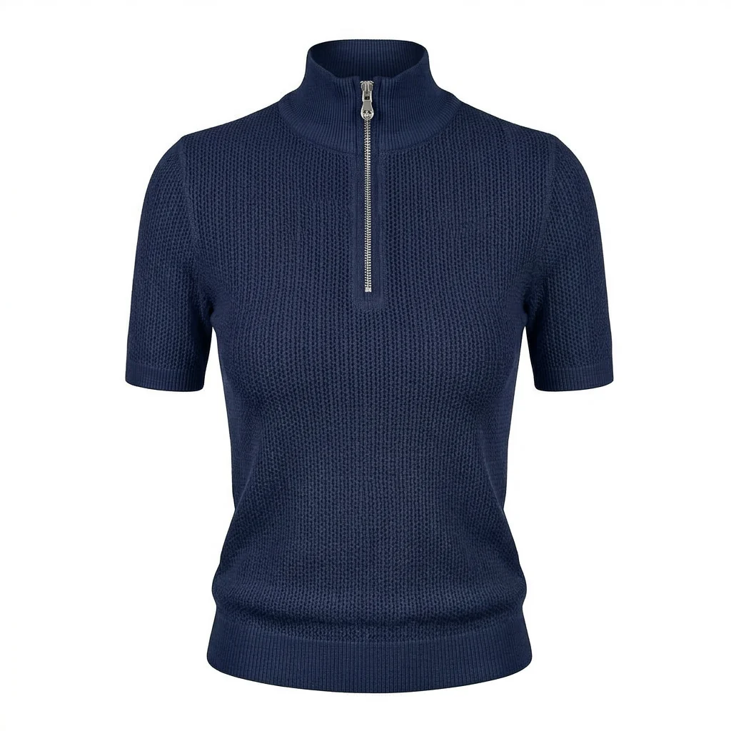 Serena Knit 1/4 Zip Top - Image 7